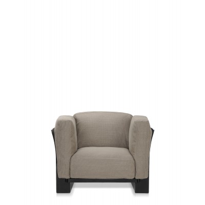 POP DUO FAUTEUIL STRUCTURE NOIRE